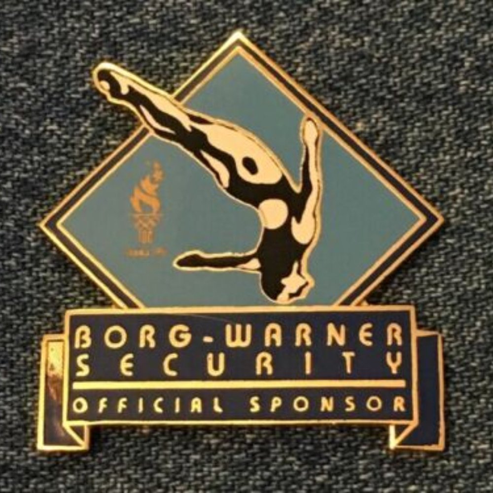 1996 Diving Olympic Pin ~ Atlanta Centennial Games